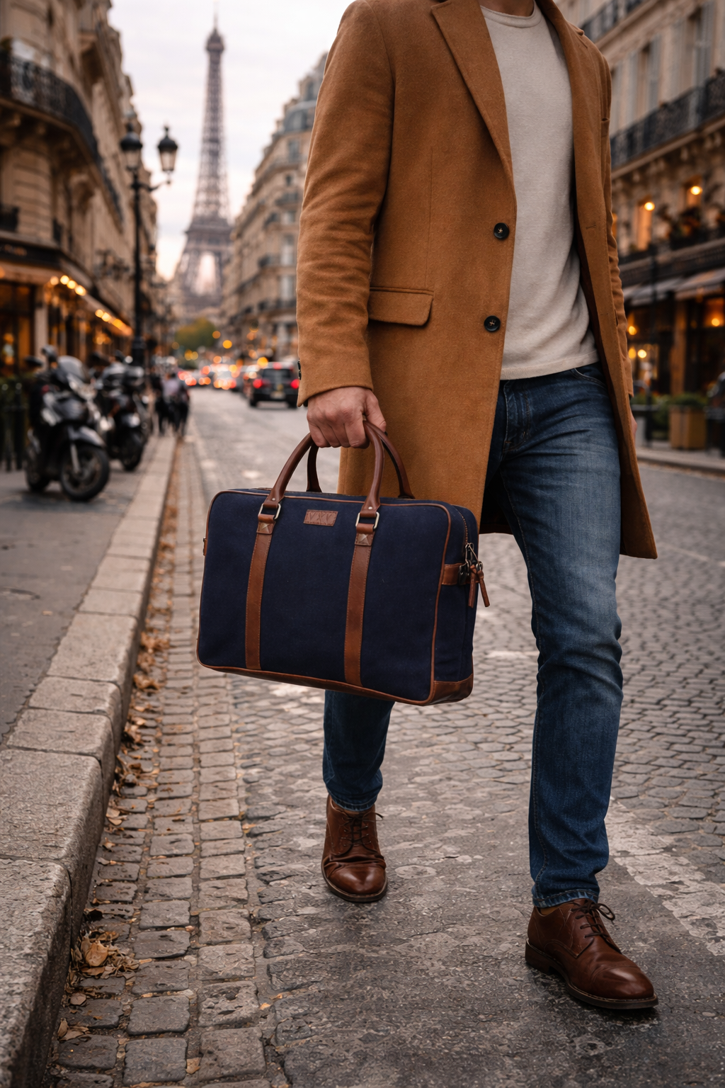 George Canvas Briefcase