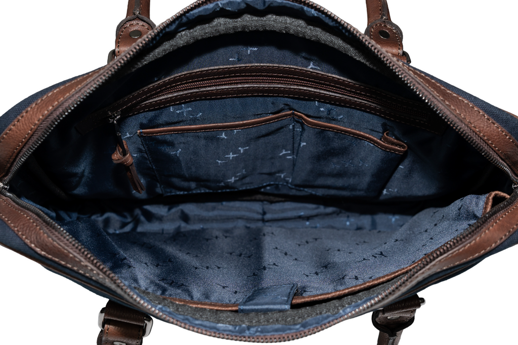 George Canvas Briefcase